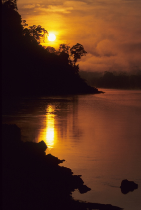 Sunrise in Peru